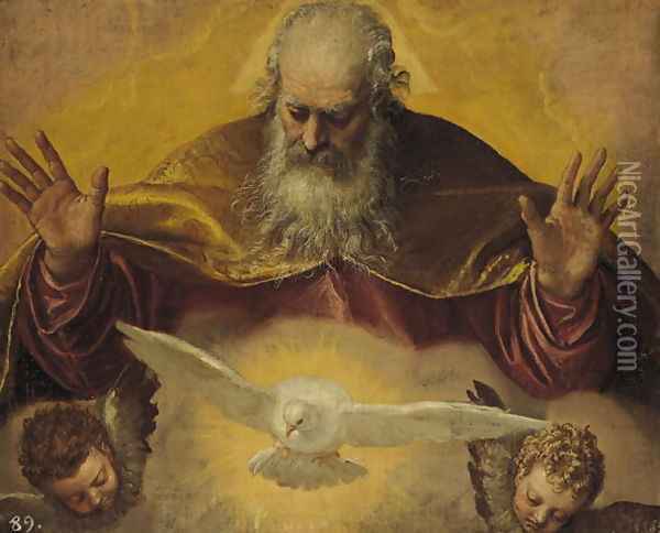 The Eternal Father Oil Painting - Paolo Veronese (Caliari)
