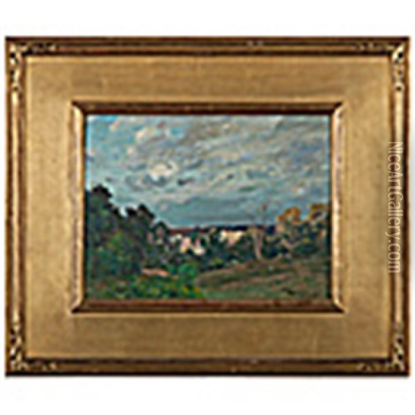 Connecticut Landscape Oil Painting - Walter Clark