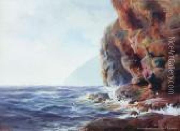 Great Barrier Island Oil Painting - Henry William Kirkwood