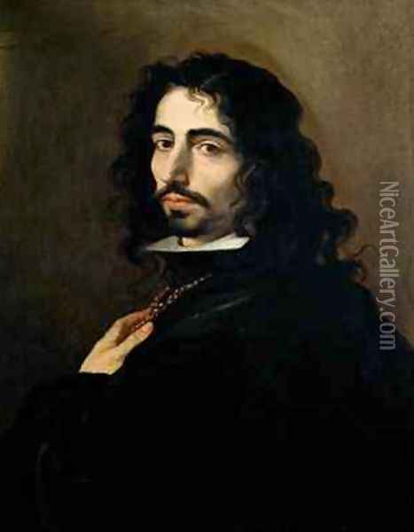 Self Portrait Oil Painting - Luca Giordano