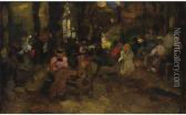 The Picnic Oil Painting - Robert Henri