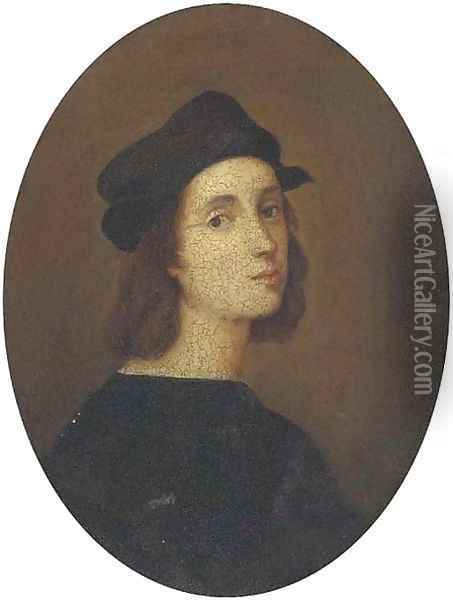 Portrait of the artist Oil Painting - Michelangelo Buonarroti