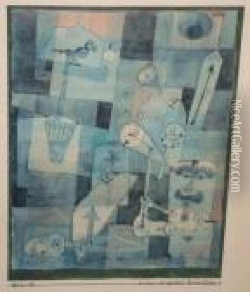 Analyse De Diverses Perversites Oil Painting - Paul Klee