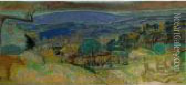 Cannet Oil Painting - Pierre Bonnard