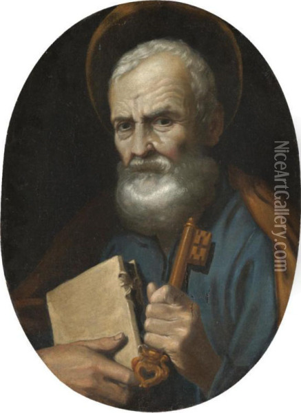 Saint Peter Oil Painting - Giovanni Antonio Galli