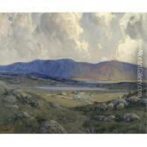 The Rosses, Donegal Oil Painting - James Humbert Craig