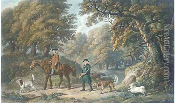 Game keepers, by Henry Birche Oil Painting - George Stubbs