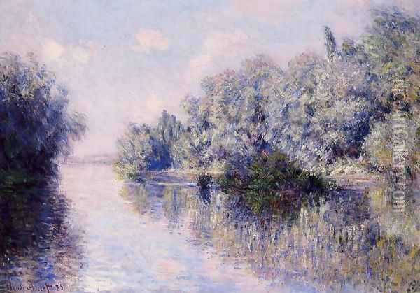 The Seine Near Giverny Oil Painting - Claude Oscar Monet