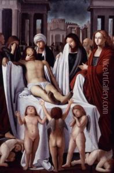 The Deposition Of Christ Oil Painting - Bartolomeo Suardi