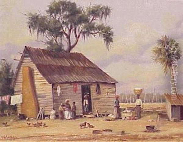 Life In The South Oil Painting - William Aiken Walker