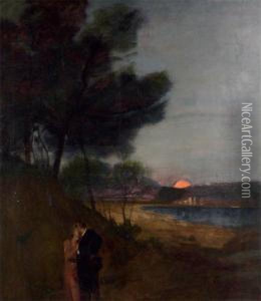 Les Amoureux Oil Painting - Carolus (Charles Auguste Emile) Duran