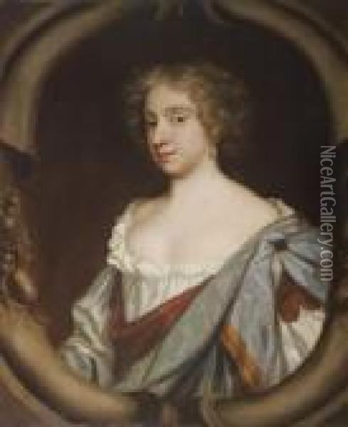 Ritratto Di Gentildonna Oil Painting - Sir Peter Lely