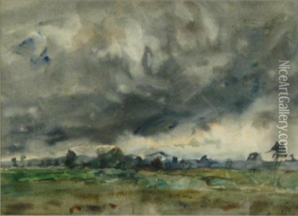 Amunich-era Landscape Oil Painting - William Forsyth