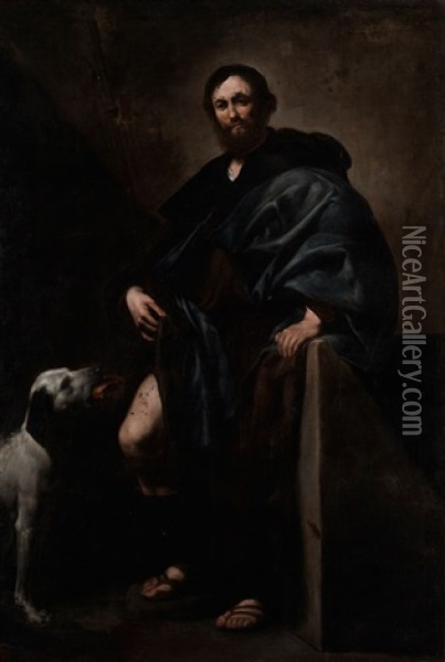 Heiliger Rochus Oil Painting - Jusepe de Ribera