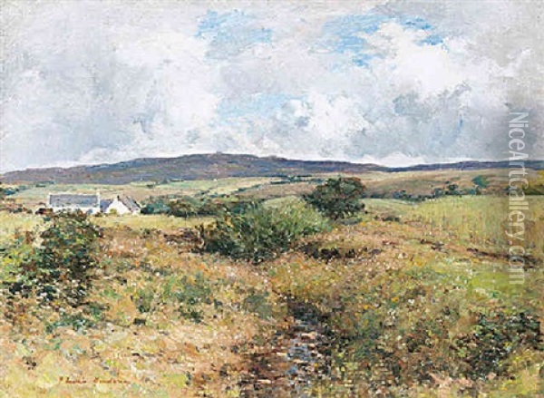 An Arran Landscape Oil Painting - Joseph Morris Henderson