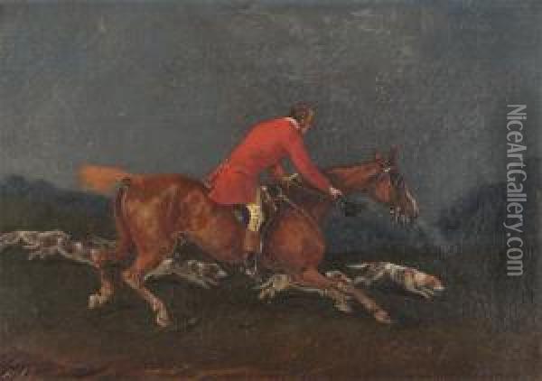 Hunting Scene Oil Painting - Herny Jr Alken