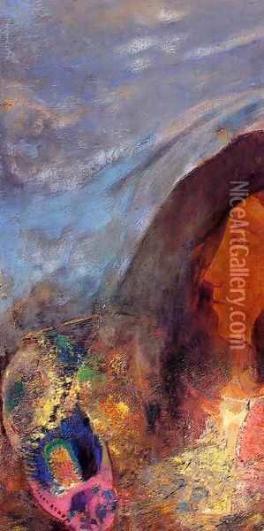 Poets Dream Oil Painting - Odilon Redon
