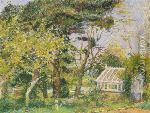 Spring In Sussex Oil Painting - James Bolivar Manson