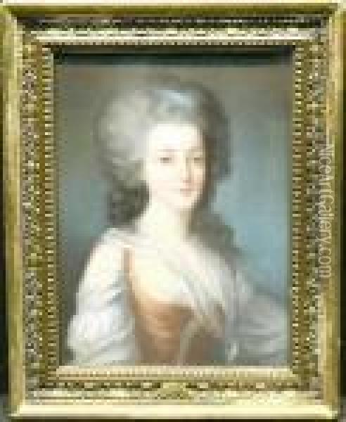 Portrait Of A Woman Oil Painting - Thomas Gainsborough