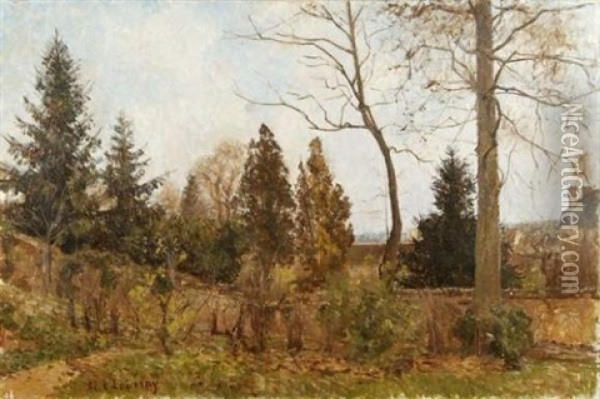 Paysage D'automne Oil Painting - Abel Louis Alphonse Lauvray