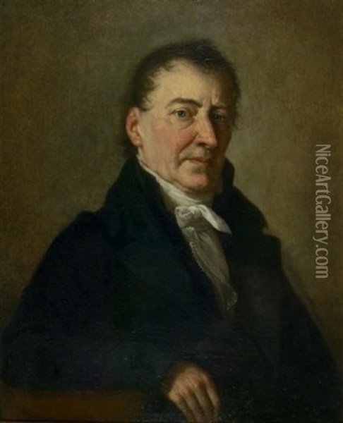 Bildnis Eines Herren Oil Painting - Johann Georg Josef Edlinger