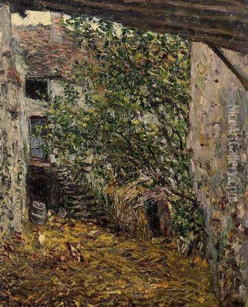 Farmyard Oil Painting - Claude Oscar Monet