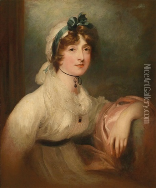 Bildnis Der Diana, Lady Milner (gest. 1805) Oil Painting - Thomas Lawrence
