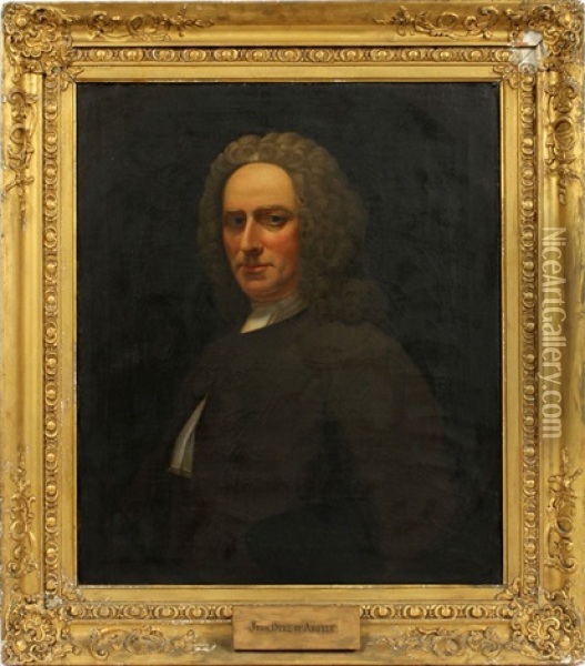 Portrait Of Archibald Campbell, 3rd Duke Of Argyll Oil Painting - Allan Ramsay