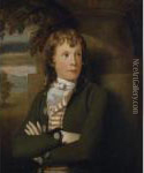 Portrait Of William Robertson Oil Painting - Sir Henry Raeburn