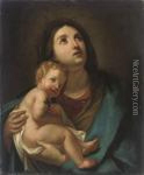 The Madonna And Child Oil Painting - Carlo Cignani