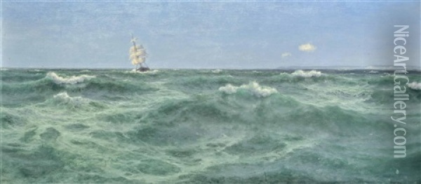 The Boundless Ocean Oil Painting - Walter James Shaw