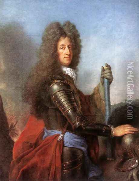Maximilian Emanuel, Prince Elector of Bavaria Oil Painting - Joseph Vivien