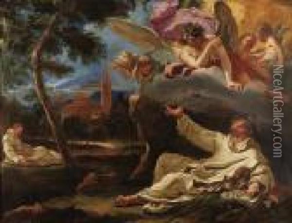 Property Of A Prominent St. Louis Family Oil Painting - Sebastiano Ricci