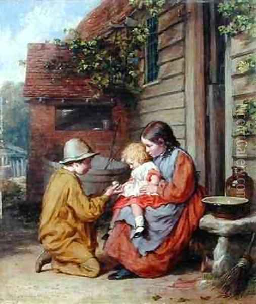 The Present Oil Painting - William Bromley III