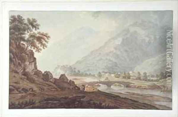 The Grange of Borrodale 2 Oil Painting - Joseph Farington
