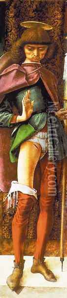 St. Roch Oil Painting - Carlo Crivelli