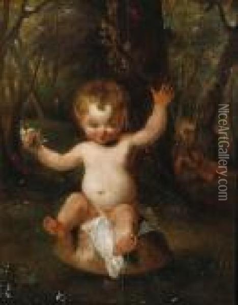 Puck Oil Painting - Sir Joshua Reynolds