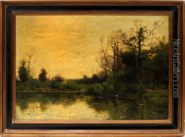 Untitled Oil Painting - Charles Harry Eaton