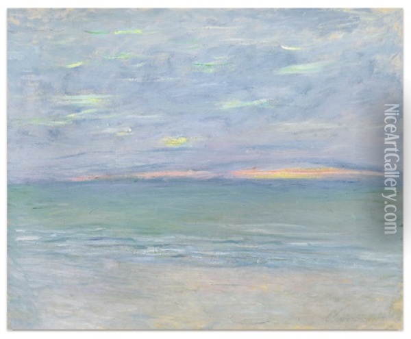 Marine Oil Painting - Claude Monet