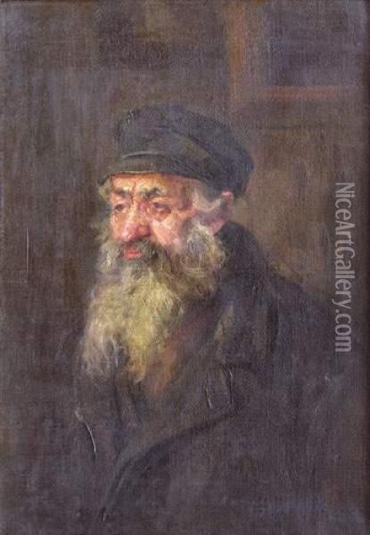 Homme Barbu Oil Painting - Nikolai Ivanovich Iurasov