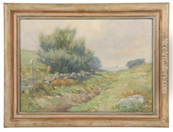 Annisquam Pasture Oil Painting - Edward A. Page