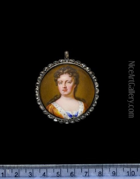 Anne, Queen Of England Oil Painting - Charles Boit