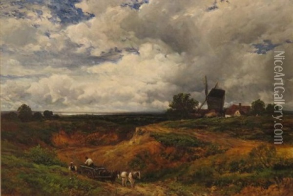 Clearing Skies Oil Painting - Edmund Morison Wimperis
