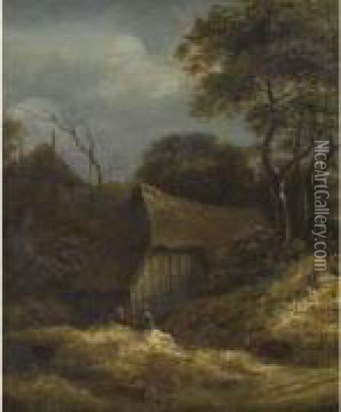 (haarlem 1652 - 1663 Vor 1702 Florence Or Haarlem) Oil Painting - Salomon Rombouts