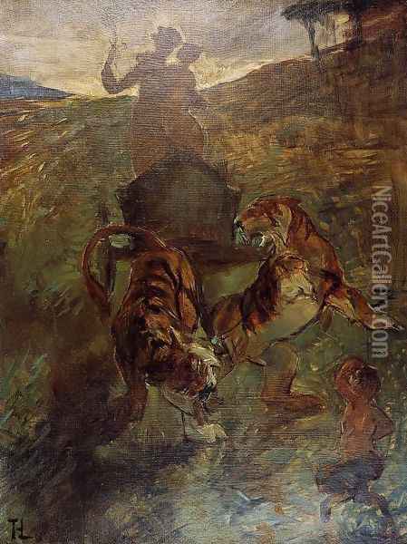 Allegory: Springtime of Life Oil Painting - Henri De Toulouse-Lautrec