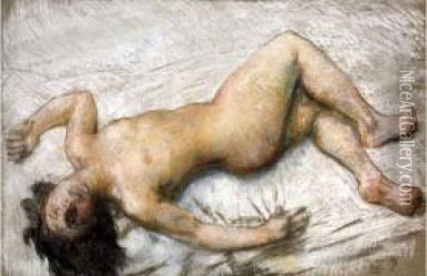 Nude Oil Painting - Sam Granowsky
