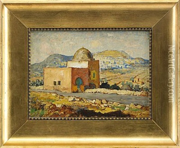 Palestine Oil Painting - Konstantin Ivanovich Gorbatov