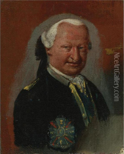 Portrait Of A Nobleman Oil Painting - Francisco De Goya y Lucientes