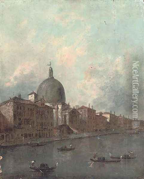 The Grand Canal, Venice Oil Painting - Francesco Guardi