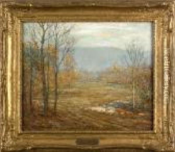 Autumn Mist Oil Painting - Cullen Yates
